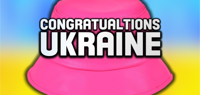 Congratulations Ukraine!